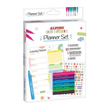 PLANNER SET ALPINO COLOR...