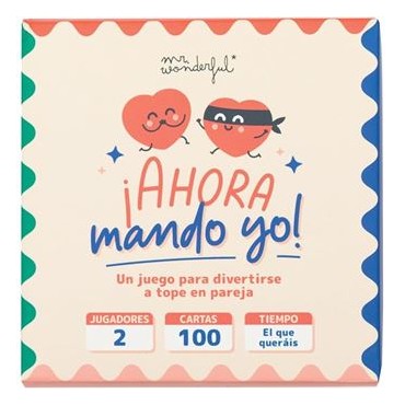 Mr. Wonderful Juego de cartas para parejas ¡Ahora mando yo!