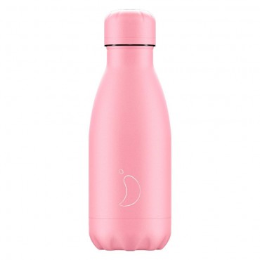 Botella Chilly inox rosa pastel total 260ml