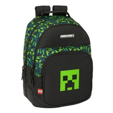 MOCHILA DOBLE CON CANTONERAS ADAPTABLE A CARRO MINECRAFT TNT