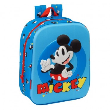 MOCHILA GUARDERIA 3D PRINCESAS DISNEY 27X22CM