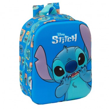 MOCHILA GUARDERIA 3D STITCH...