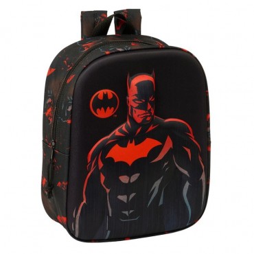 MOCHILA GUARDERIA 3D 22CM BATMAN 27X22CM