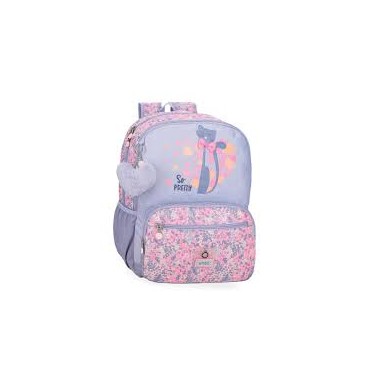 Mochila escolar doble compartimento adaptable Enso So Pretty