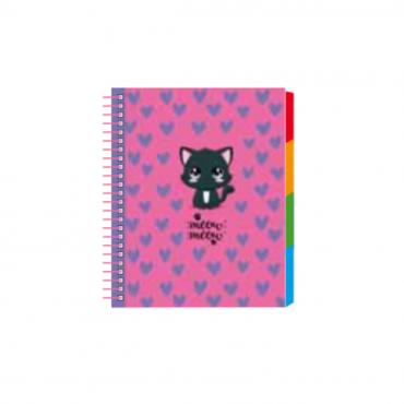 CUADERNO A5 ESPIRAL SENFORT...