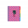 CUADERNO A5 ESPIRAL SENFORT...