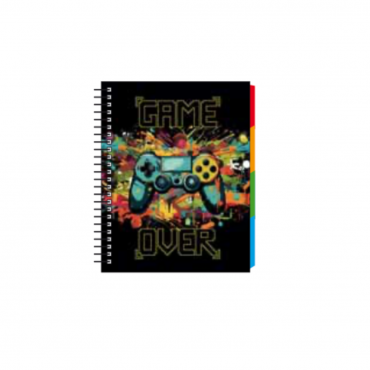 CUADERNO A5 ESPIRAL SENFORT...