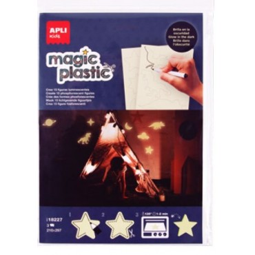 PLASTICO MAGICO GLOW IN THE...